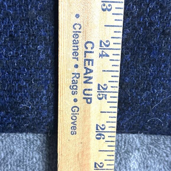 Brora Button Front A-Line Skirt Womens UK 10 / US 6 Blue Tweed Wool Blend Lined - Picture 10 of 11